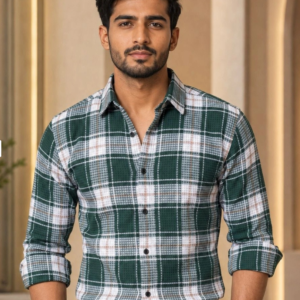 Classic Checked Casual Shirt - Image 4