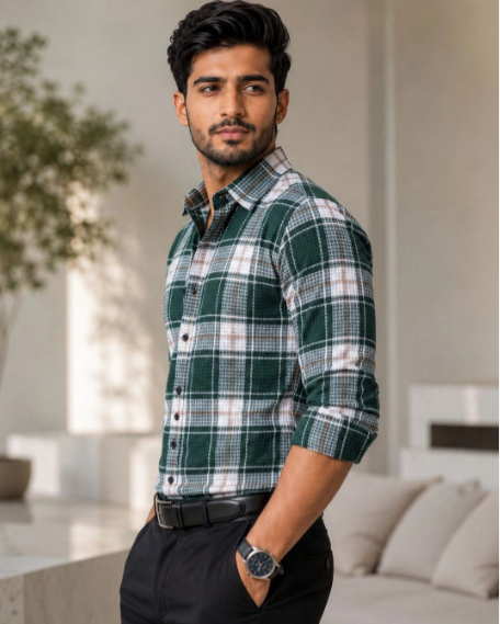 Classic Checked Casual Shirt